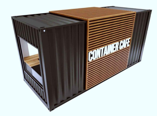 Container coffe shop for sale