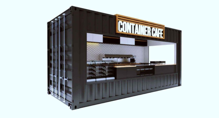 Container coffe shop for sale