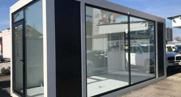Container glass room