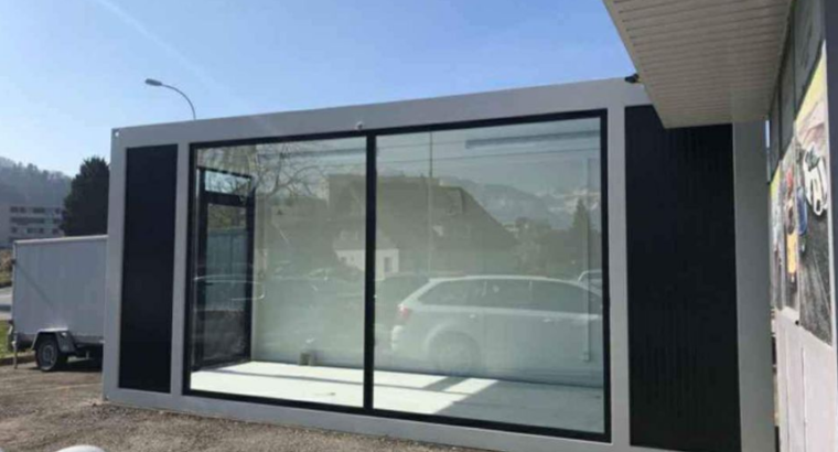 Container glass room
