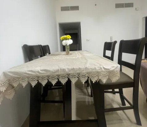 Dining Table Set with 6 Chairs for sale