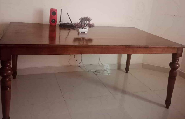 Cupboard,dining table, central table glass for sal