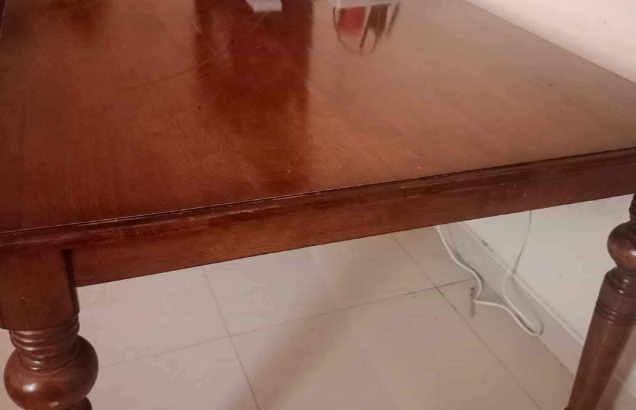 Cupboard,dining table, central table glass for sal