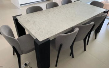 Dinning table including 8 chair for sale
