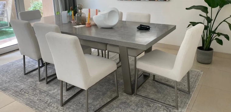 Elegant Dining Set with 8 Chairs and Matching Bar