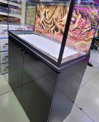 Brand new Fish Tank WithCabinet Doors For Sale