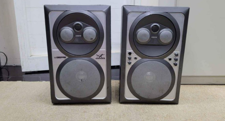Geepas Karaok Bluetooth Music Sound Speaker System