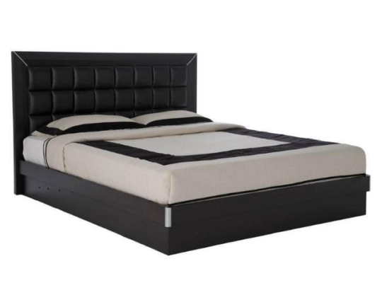 Hydraulic king size bed from home center for sale