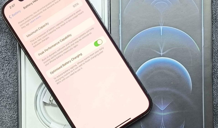 IPHONE 12 PRO MAX BLUE 128GB FOR SALE