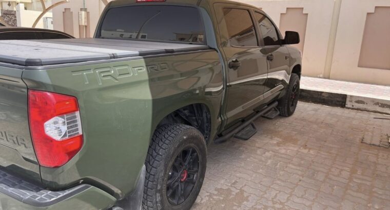Toyota Tundra TRD pro 2020 USA imported for sale