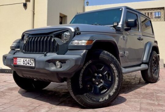 Jeep Wrangler sport 2018 coupe Gcc for sale