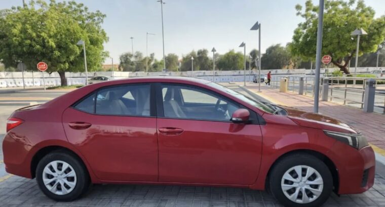 Toyota Corolla 2015 Gcc mid option for sale