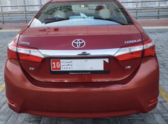 Toyota Corolla 2015 Gcc mid option for sale