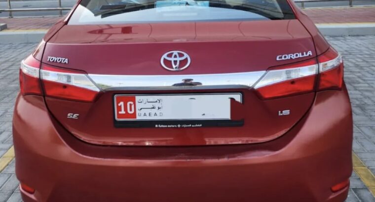 Toyota Corolla 2015 Gcc mid option for sale