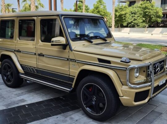 Mercedes G63 AMG 2014 Gcc full option for sale