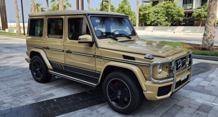 Mercedes G63 AMG 2014 Gcc full option for sale