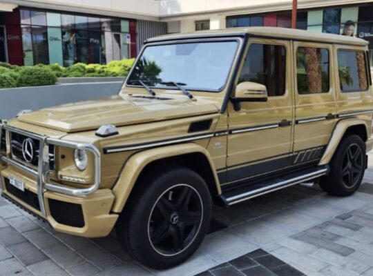 Mercedes G63 AMG 2014 Gcc full option for sale