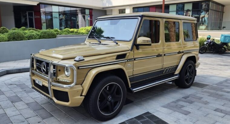 Mercedes G63 AMG 2014 Gcc full option for sale