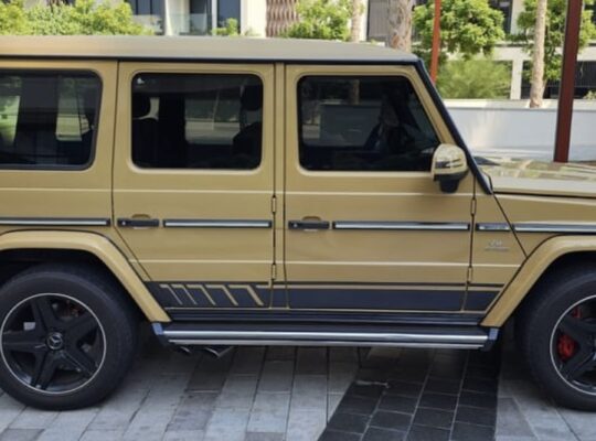 Mercedes G63 AMG 2014 Gcc full option for sale