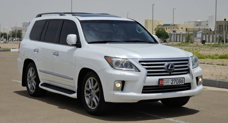 Lexus LX570 full option Gcc 2012 for sale