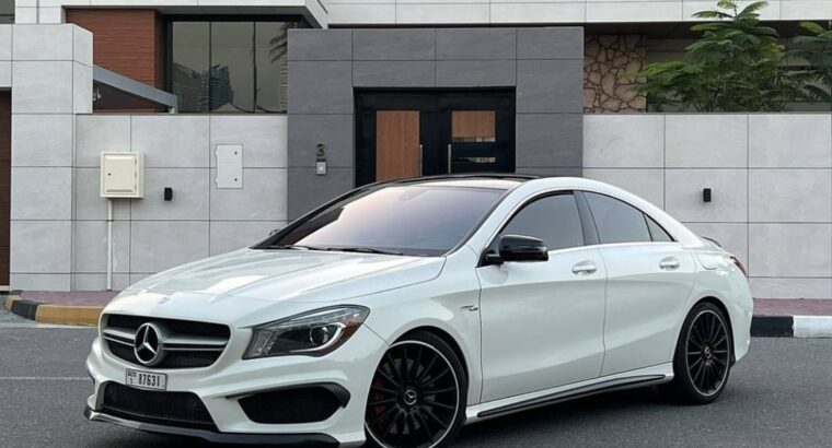 Mercedes CLA45 full option 2014 USA imported for s