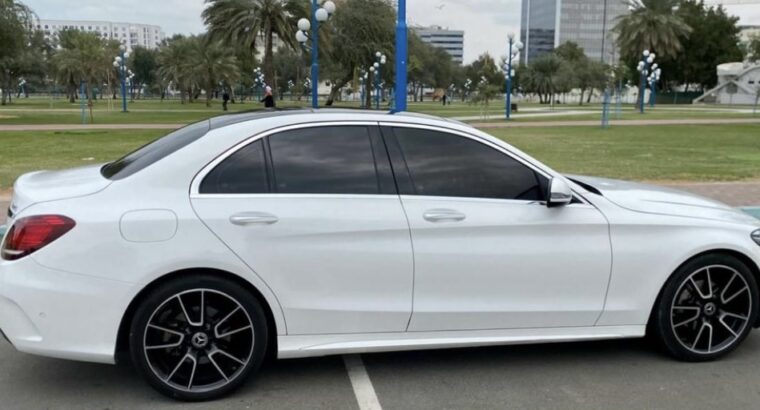 Mercedes C200 full option 2021 Gcc for sale