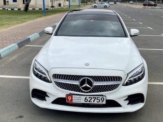 Mercedes C200 full option 2021 Gcc for sale
