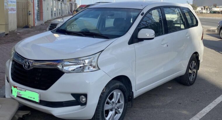 Toyota Avanza 2017 in good condition for sale