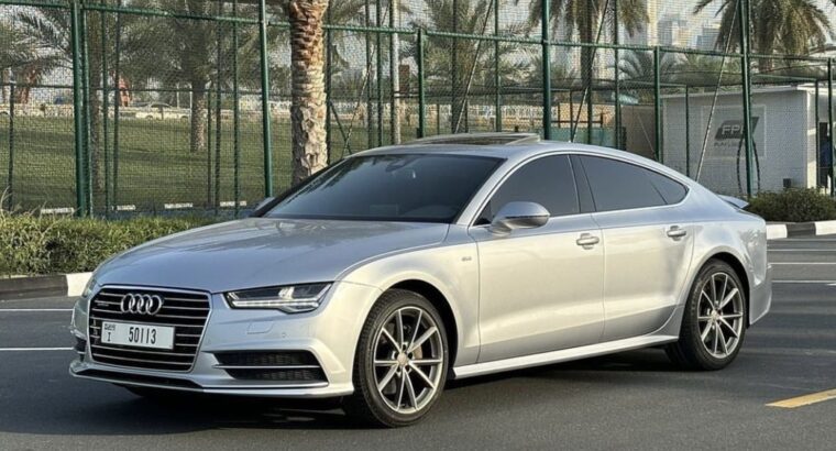Audi A7 full option 2016 Gcc for sale