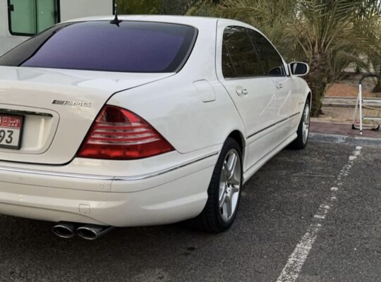 Mercedes S55 AMG supercharge 2003 for sale
