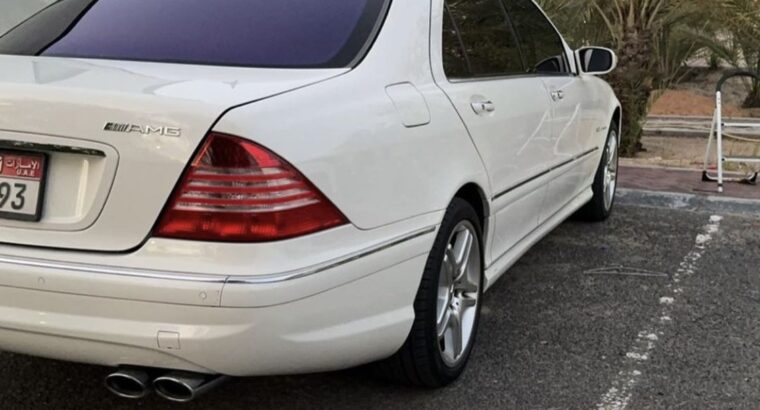 Mercedes S55 AMG supercharge 2003 for sale