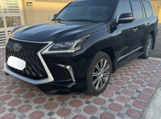 Lexus Lx570 sport 2017 Gcc full option for sale