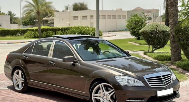 Mercedes S 500 AMG 2013 Gcc full option in good co