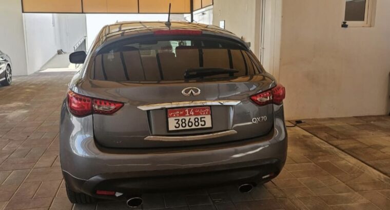 Infinity QX70 full option 2017 for sale in good co
