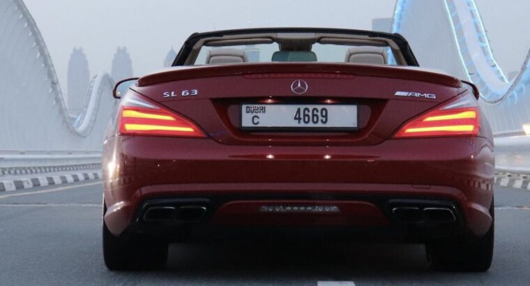 Mercedes SL63 AMG full option 2014 for sale