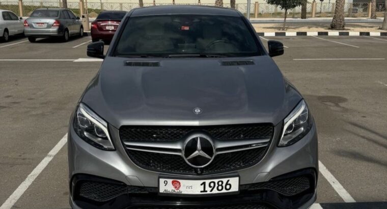 Mercedes GLE63s full option Gcc 2016 for sale