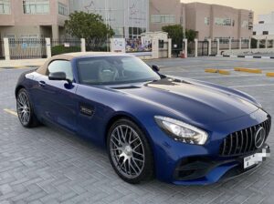 Mercedes GT convertible 2018 Gcc fully loaded for