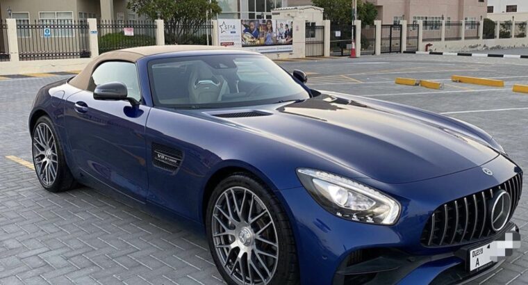 Mercedes GT convertible 2018 Gcc fully loaded for