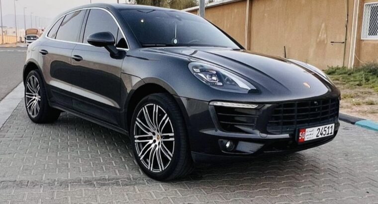Porsche Macan S 2017 Gcc full option for sale