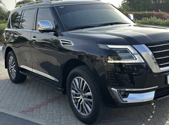 Nissan Patrol platinum 2021 Gcc in good condition