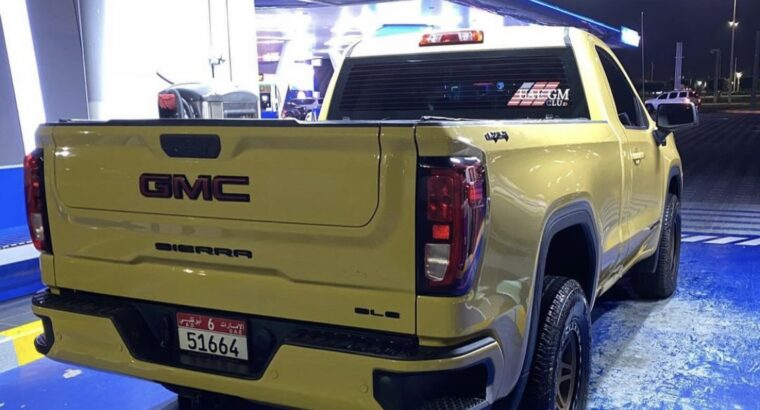 GMC Sierra coupe SLE Gcc 2020 for sale