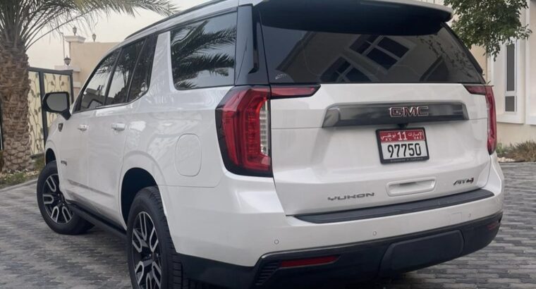 GMC Yukon AT4 full option 2021 Gcc for sale