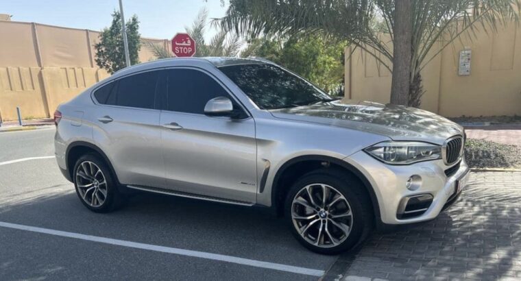 BMW X6 full option 2016 in good condition Gcc for