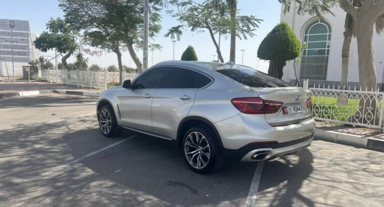 BMW X6 full option 2016 in good condition Gcc for