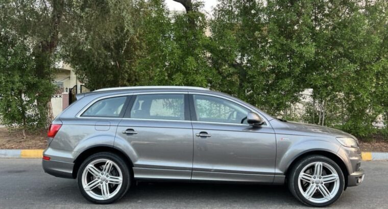 Audi Q7 supercharge S-Line 2015 Gcc for sale