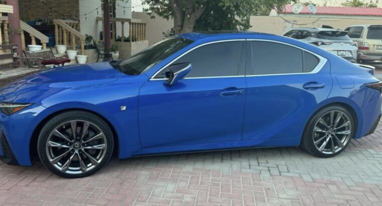 Lexus IS300 F sport Gcc 2022 full option for sale