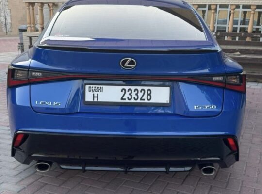 Lexus IS300 F sport Gcc 2022 full option for sale