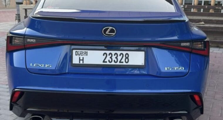 Lexus IS300 F sport Gcc 2022 full option for sale