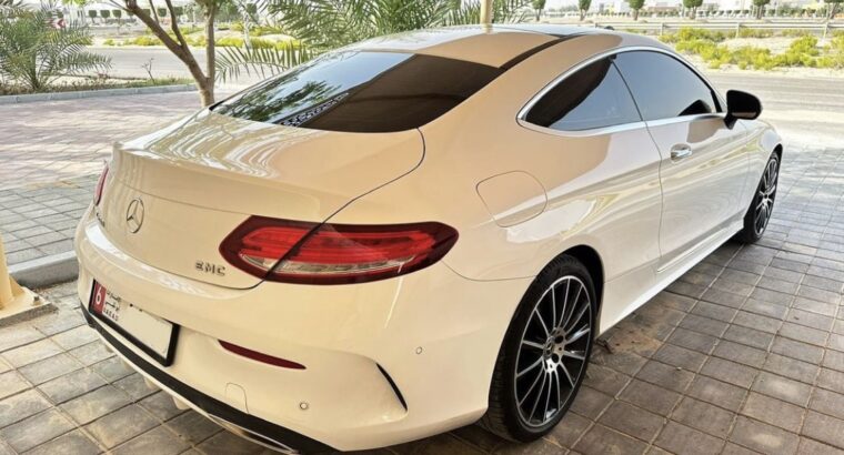 Mercedes C200 coupe full option 2018 Gcc for sale
