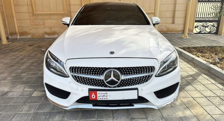 Mercedes C200 coupe full option 2018 Gcc for sale